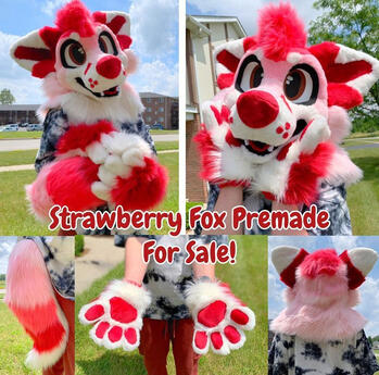 Strawberry Fox Premade (mini partial)- May 2022