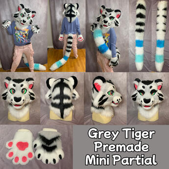 Grey Tiger Premade (mini partial)- Nov 2023